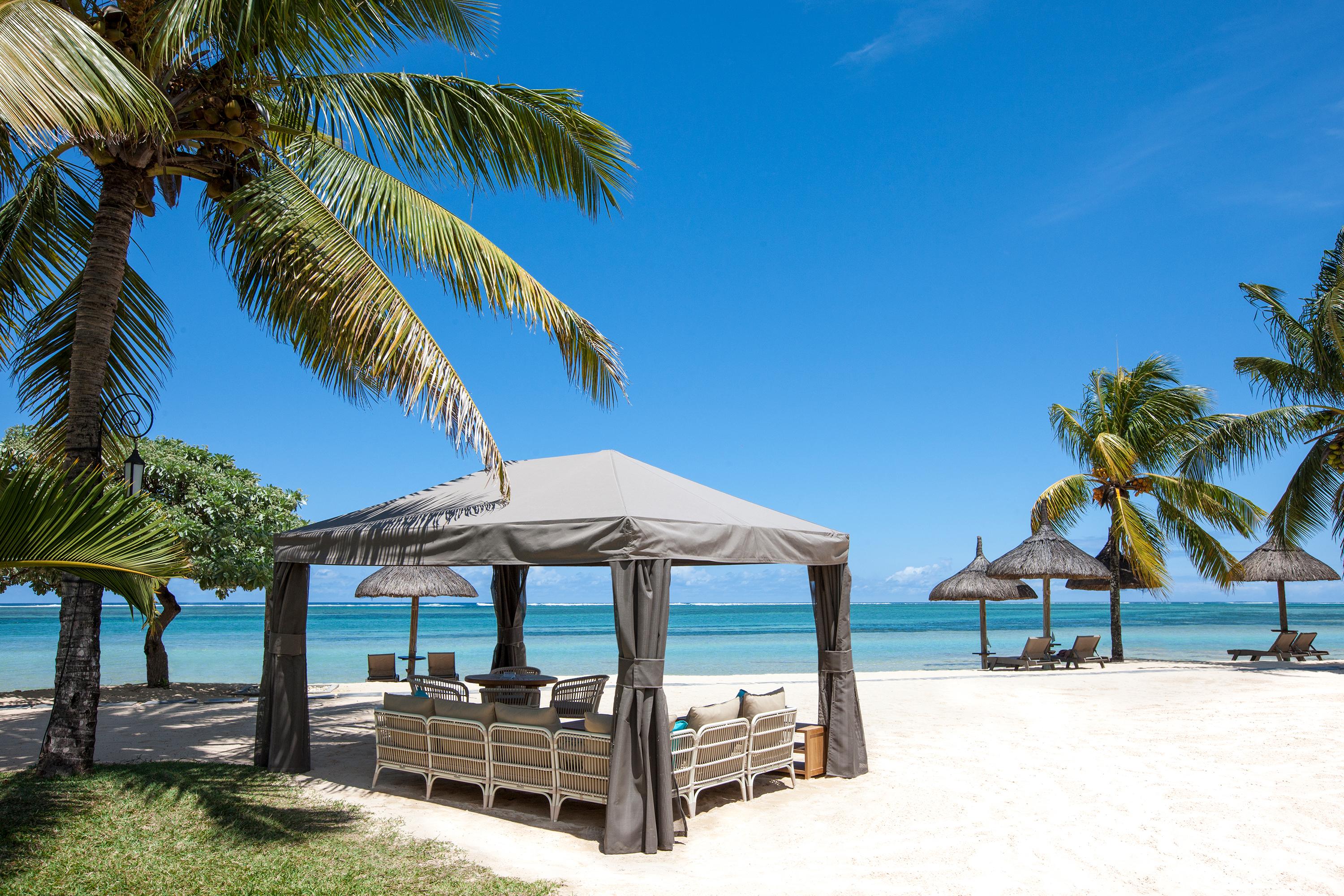 Heritage Le Telfair Golf & Wellness Resort Bel Ombre Bagian luar foto Beach at the resort